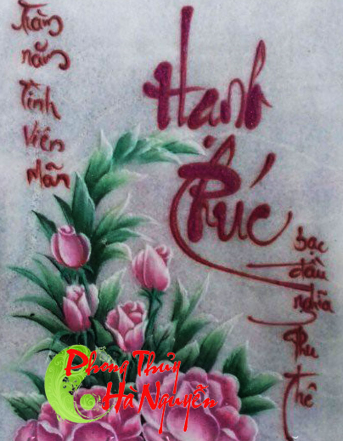 tranh đá quý quà tặng đám cưới