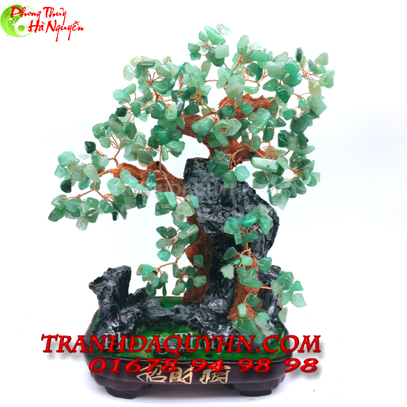 Cây tài lộc cây đá phong thủy ngọc đông linh