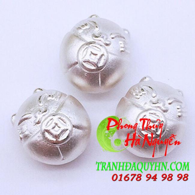 charm bạc con heo - phụ kiện bạc làm vòng tại huyện Thanh Trì CB55