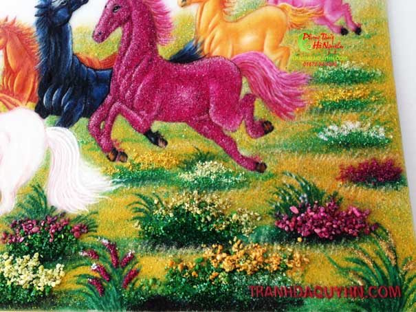 Quà tặng doanh nghiệp - tranh đá quý