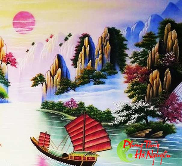 Quà tặng doanh nghiệp ấn tượng - tranh đá quý