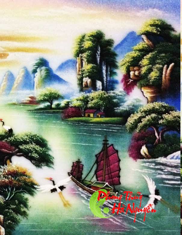 Quà tặng doanh nghiệp - tranh đá quý