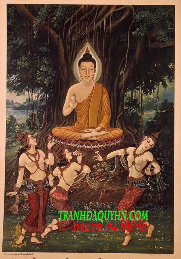 tranh đá quý tranh phật