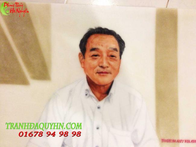 Tranh chân dung truyền thần bằng đá quý 2-phong thủy hà nguyễn